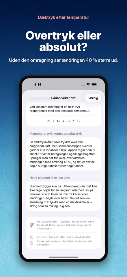 Dæktryk efter temperatur 9