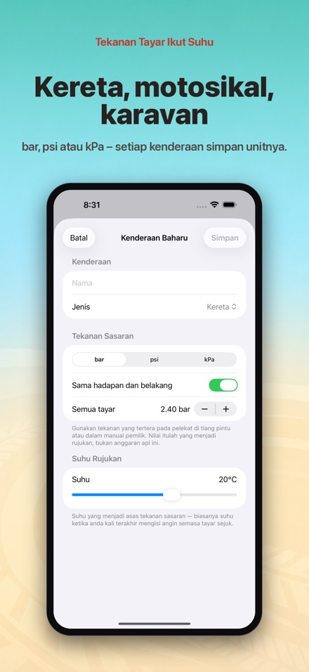 Tekanan Tayar Ikut Suhu 6