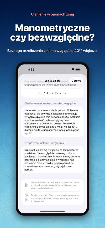Ciśnienie w oponach zimą 9