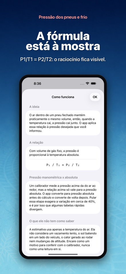 Pressão dos pneus e frio 8