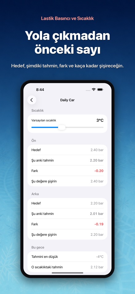 Lastik Basıncı ve Sıcaklık 2