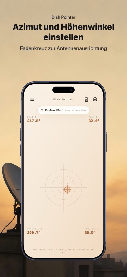 SatFinder & Antennenpeiler 1