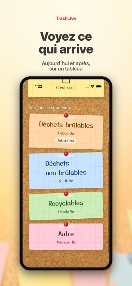 TrashLive : rappel poubelle 3