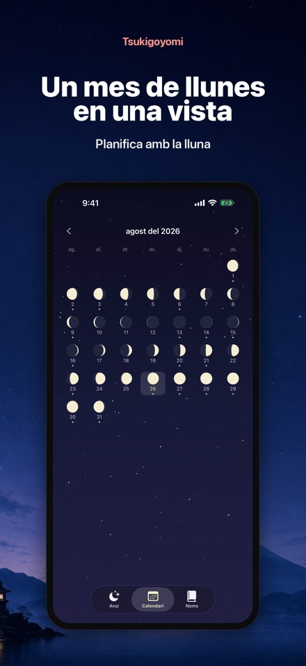 Tsukigoyomi Calendari lunar 2