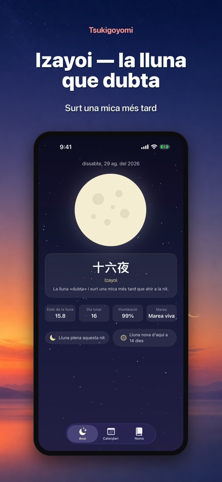 Tsukigoyomi Calendari lunar 6