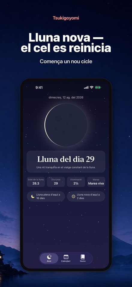 Tsukigoyomi Calendari lunar 8