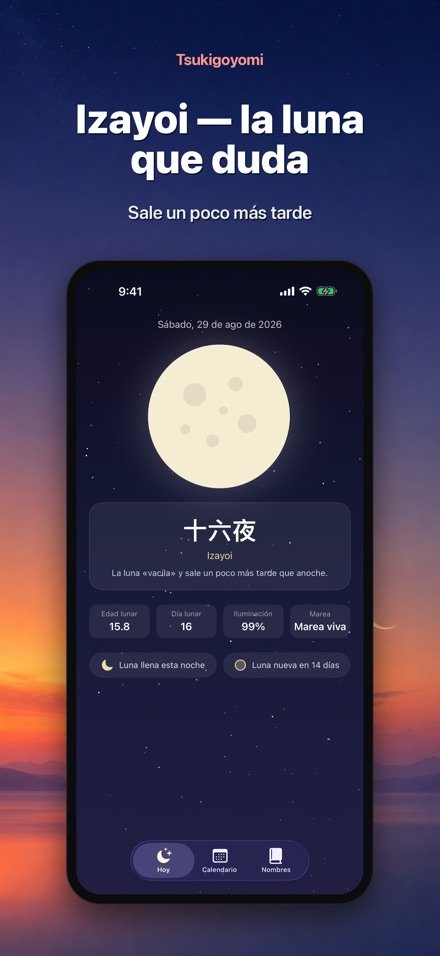 Tsukigoyomi Calendario lunar 6