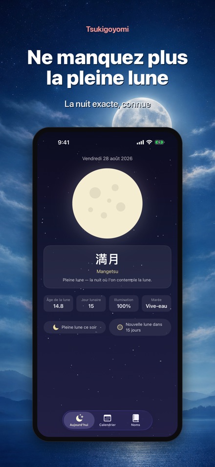Tsukigoyomi Calendrier lunaire 4