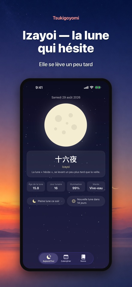 Tsukigoyomi Calendrier lunaire 6