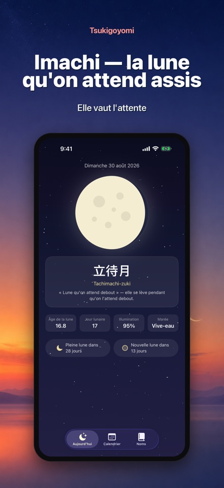 Tsukigoyomi Calendrier lunaire 9