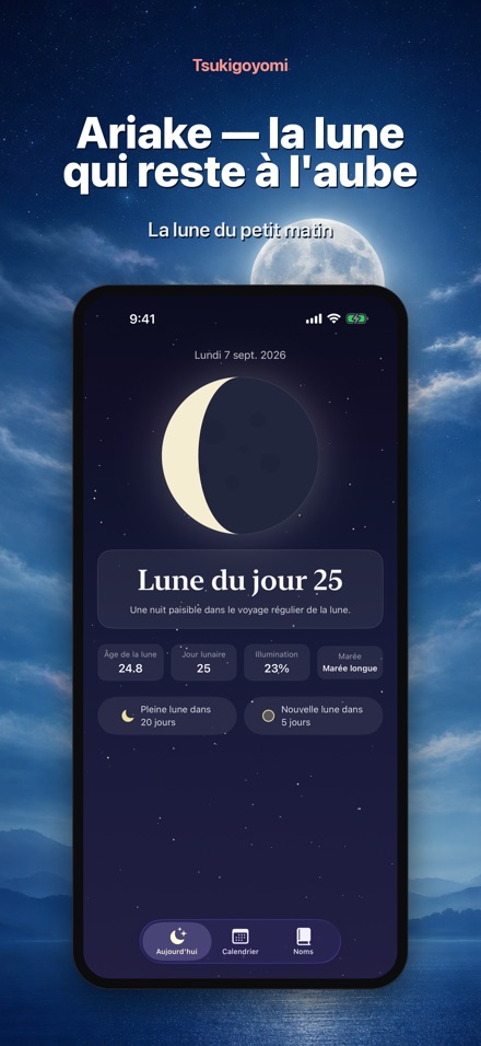 Tsukigoyomi Calendrier lunaire 10