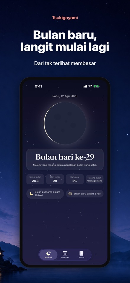 Tsukigoyomi: Kalender Bulan 8