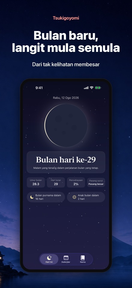 Tsukigoyomi: Kalendar Bulan 8