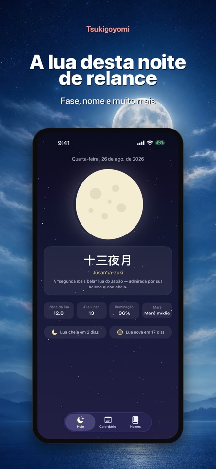 Tsukigoyomi Calendário Lunar