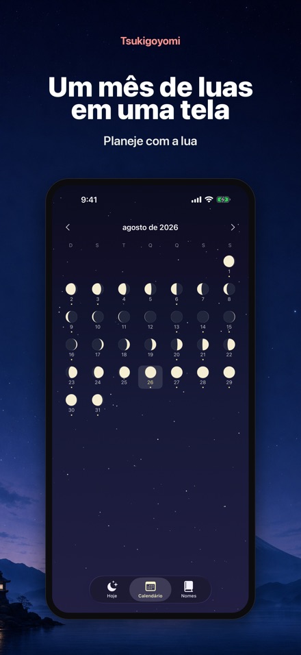 Tsukigoyomi Calendário Lunar 2