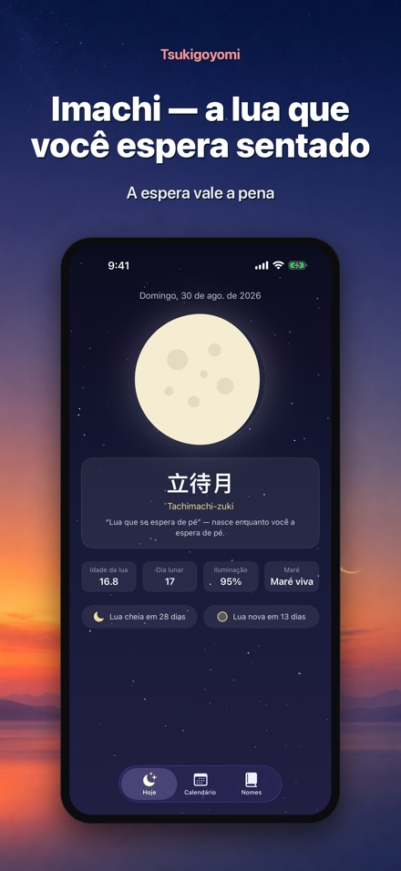Tsukigoyomi Calendário Lunar 9