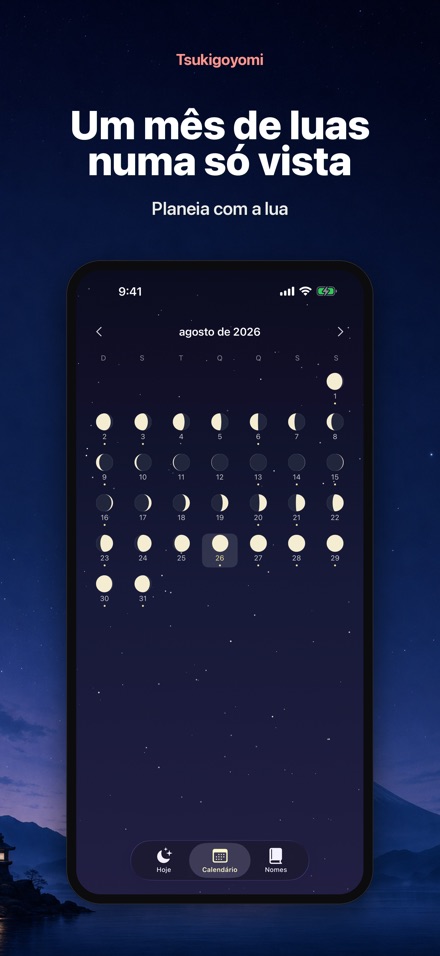 Tsukigoyomi Calendário Lunar 2