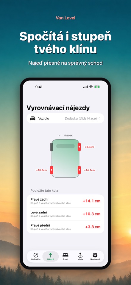 Van Level: Spěte v rovině 4