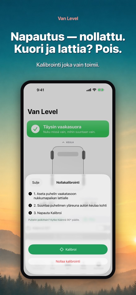 Van Level: Nuku vaakatasossa 8