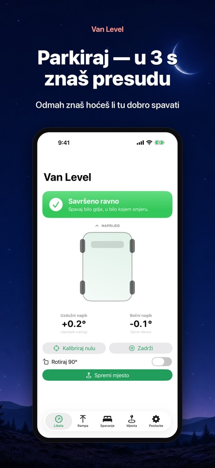 Van Level – spavaj ravno