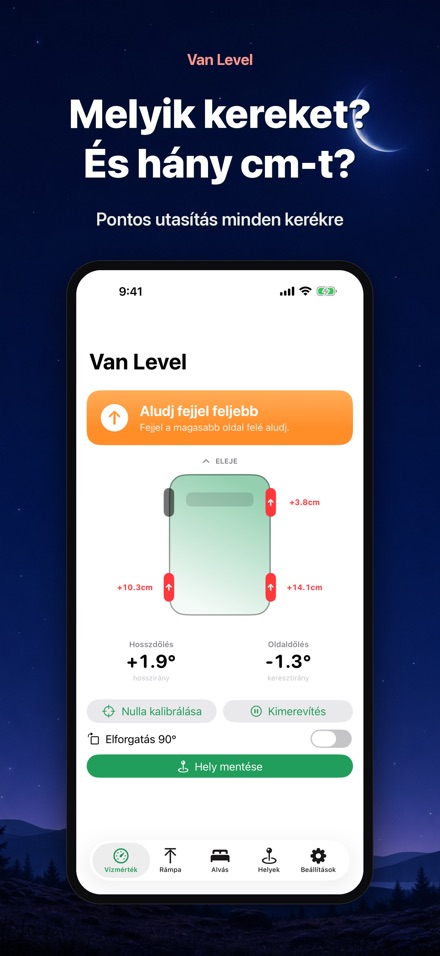 Van Level – Aludj vízszintben 2