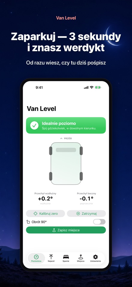 Van Level – śpij poziomo