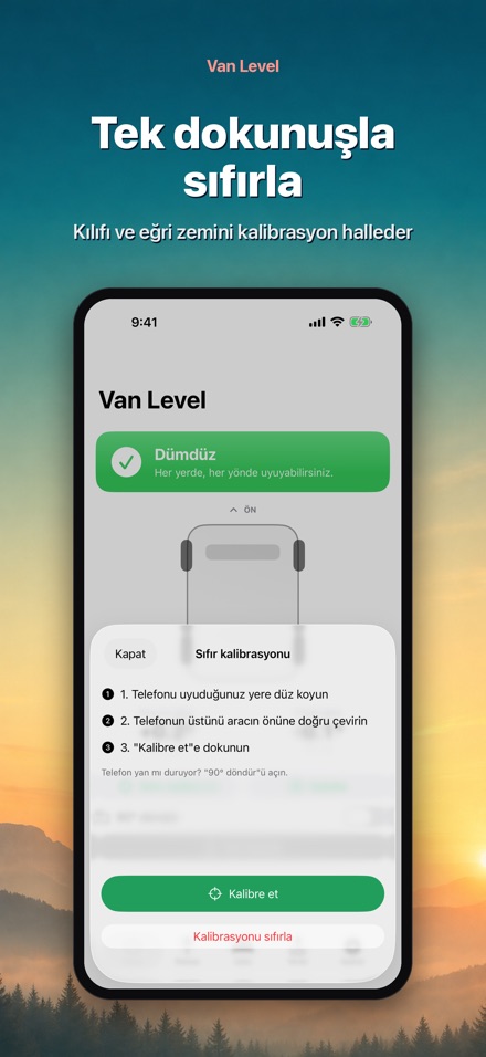 Van Level: Düz Uyku 8